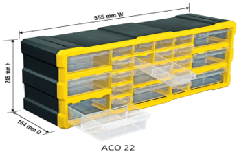 Alkon Plastic Storage Drawer/Organiser